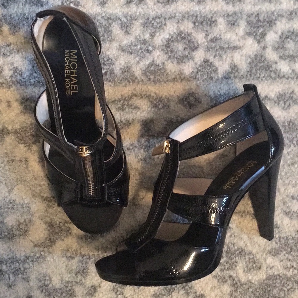 MICHAEL KORS Berkley T-Strap Heels